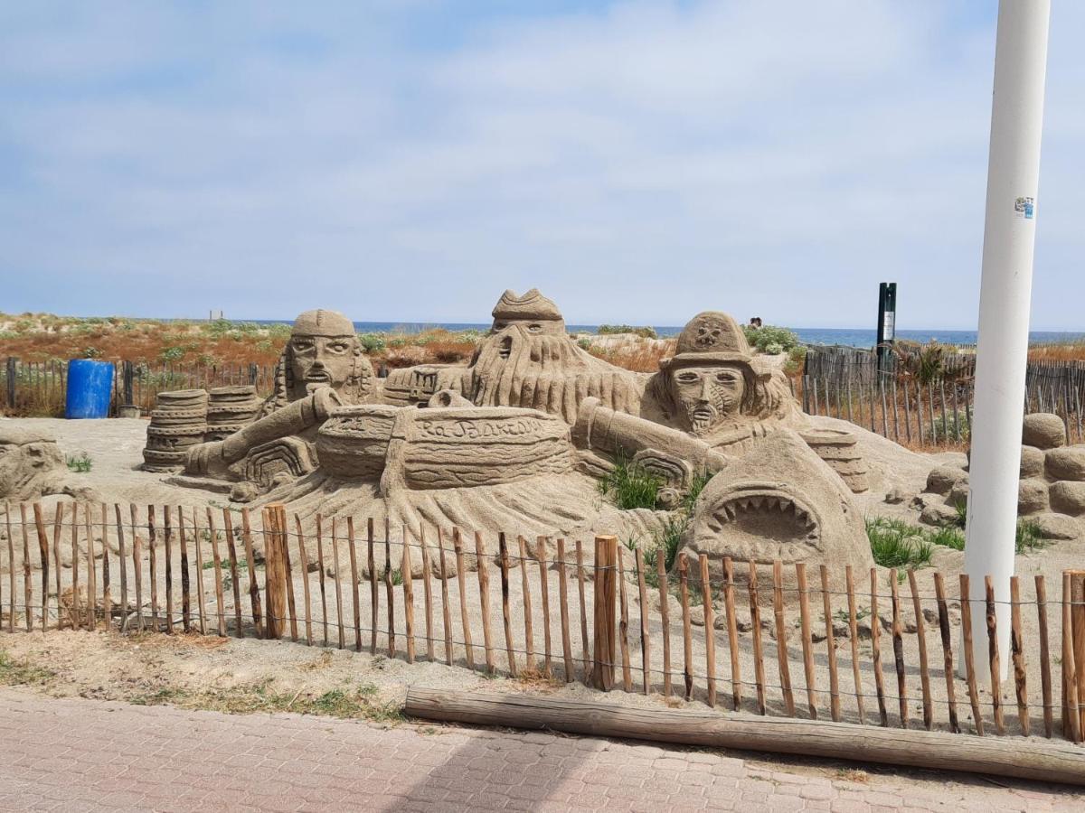 Appartement Vue Mer, Acces Direct Plage, Parking Privatif Le Barcarès Exteriér fotografie