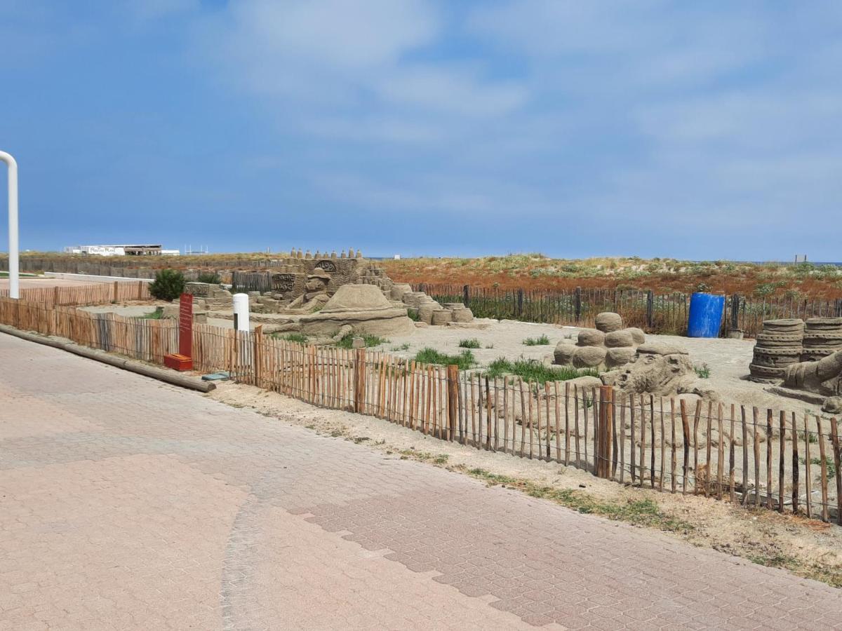Appartement Vue Mer, Acces Direct Plage, Parking Privatif Le Barcarès Exteriér fotografie