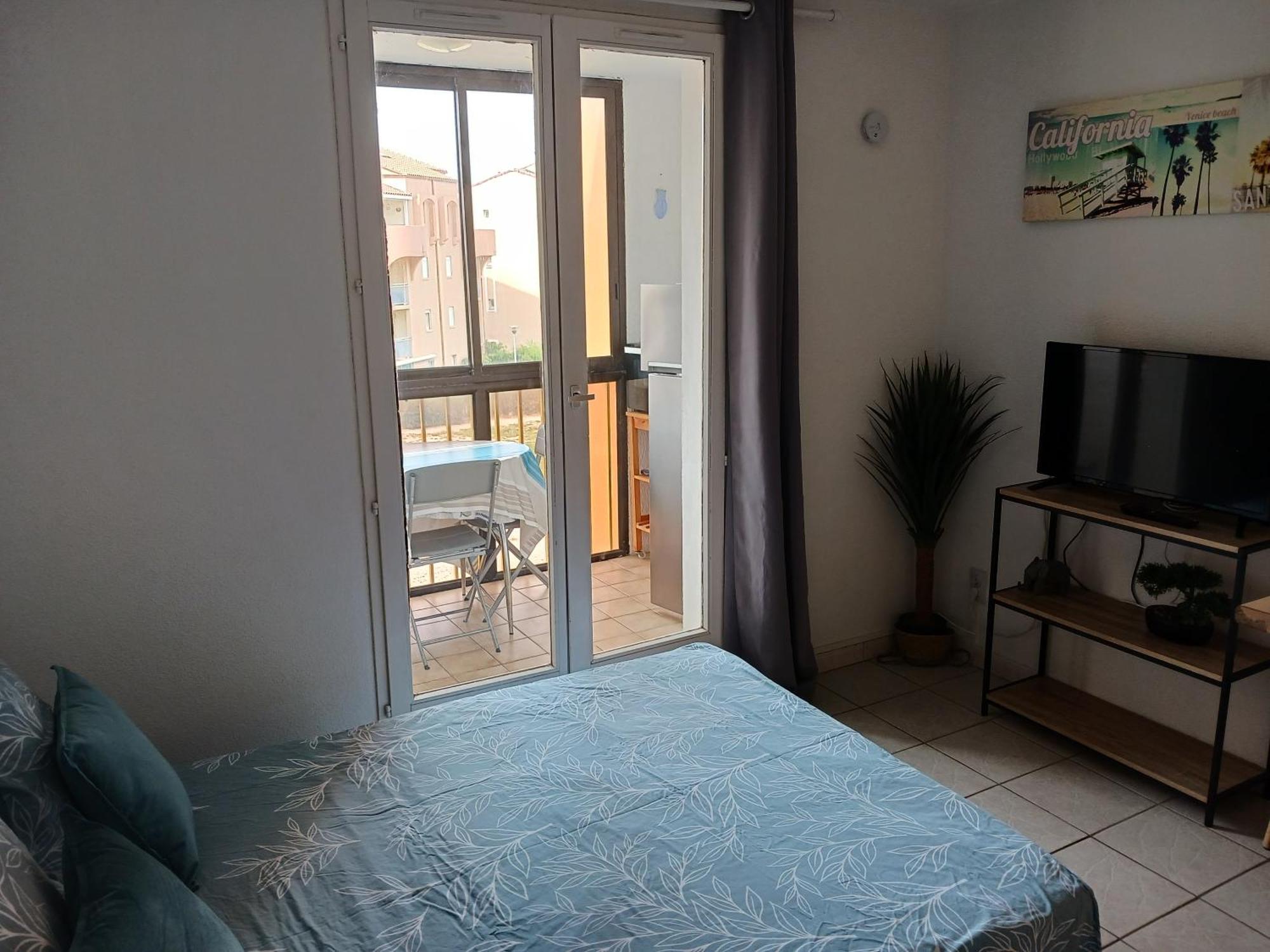 Appartement Vue Mer, Acces Direct Plage, Parking Privatif Le Barcarès Exteriér fotografie